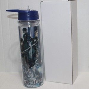 COPY - Attack On Titan Final Season Poster Water Bottle